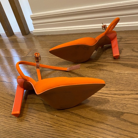 Orange heels from Call it Spring Size 7. - Picture 5 of 6